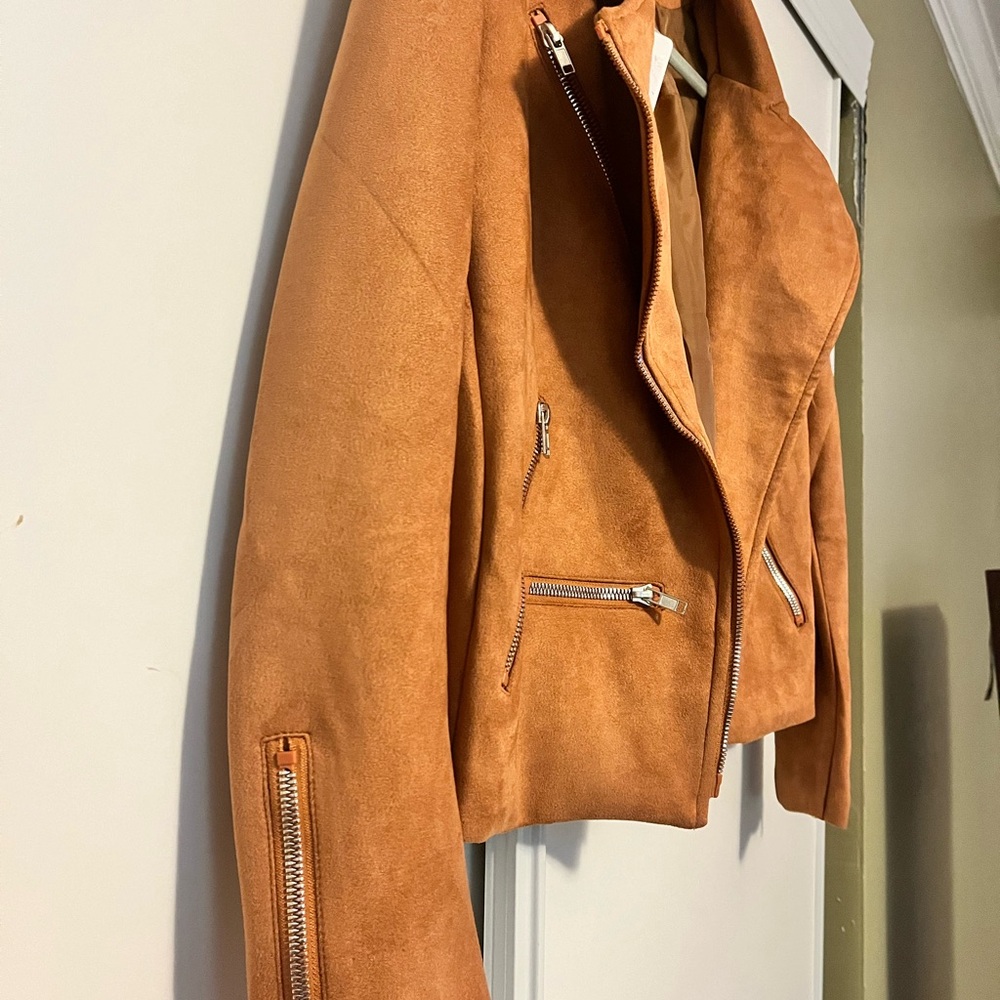 Faux Suede Jacket - Picture 4 of 7
